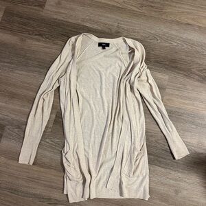 Mossimo Supply Co. Light Beige Cardigan Sweater